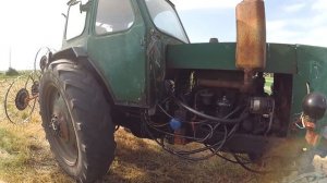 Трактор ЮМЗ з двигуном від МТЗ (Огляд)