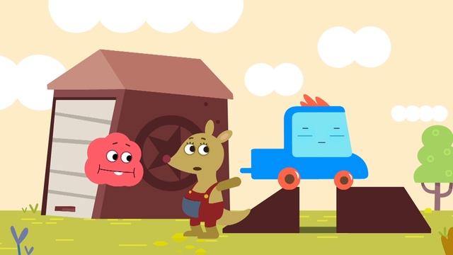 Мультфильм про машинки -  Грузовичок Пик - Раскраска - Пик сломался 2