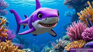 Акуленок ту-ру-ру, песенка для детей