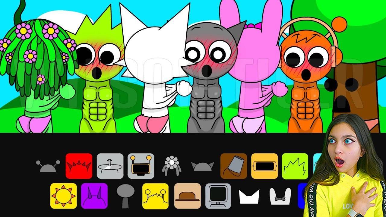 ВСЕ ПАРЫ SPRUNKI - МОД НОВЫЕ ДЕВОЧКИ СПРУНКИ .. ( Incredibox Sprunki ) СЕКРЕТНАЯ ФАЗА В СПРУНКИ