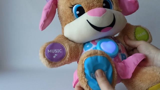 Інтерактивна іграшка "Сестричка розумного цуценя" з технологією Smart Stages. Fisher Price. смотреть онлайн