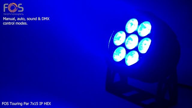 FOS Touring PAR 7x15 IP HEX смотреть онлайн