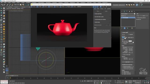 Corona Studio Light 3ds Max Tutorial #dotmattech смотреть онлайн