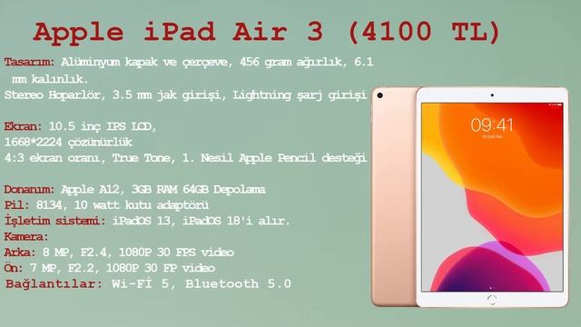 3000 - 5000 TL ARASI EN İYİ TABLETLER 2020 смотреть онлайн