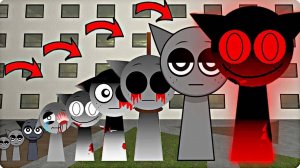 Кошмарные Спрунки Грей всех видов хотят, чтобы я помог им в Gmod