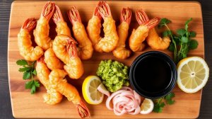 Хрустящие Креветки темпура: взрыв вкуса в каждом кусочке