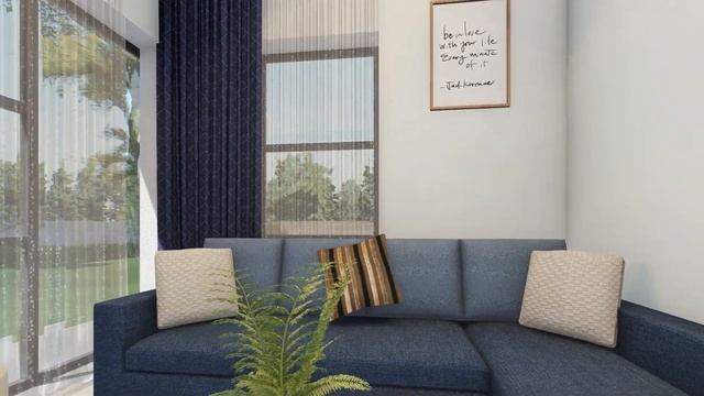 SMALL HOUSE DESIGN IDEA 6M X 8M | 1 STOREY | 2-BEDROOM смотреть онлайн