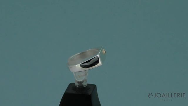 www.e-joaillerie.com - Chevalière argent massif et diamant 0,02 carat смотреть онлайн