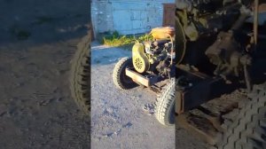 мини трактор с двигателем УД 2