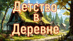 Детство в деревне