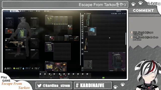 【Escape From Tarkov】非戦闘民だけどフリマ解放した16Lv【VTuber】