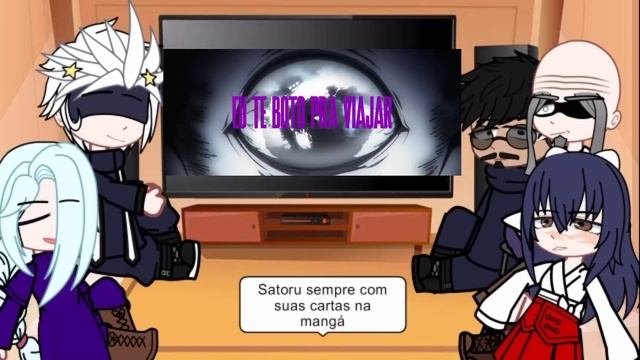 【 Jujutsu Kaisen | React | Rap Satoru Gojo | Hollow Purple | AU |🇧🇷】