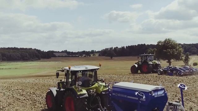 CLAAS ARION 600 серии – маневренный помощник смотреть онлайн