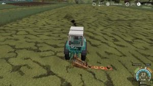 Сенокос продолжается на ЮМЗ-6КЛ. Farming Simulator 19. #12