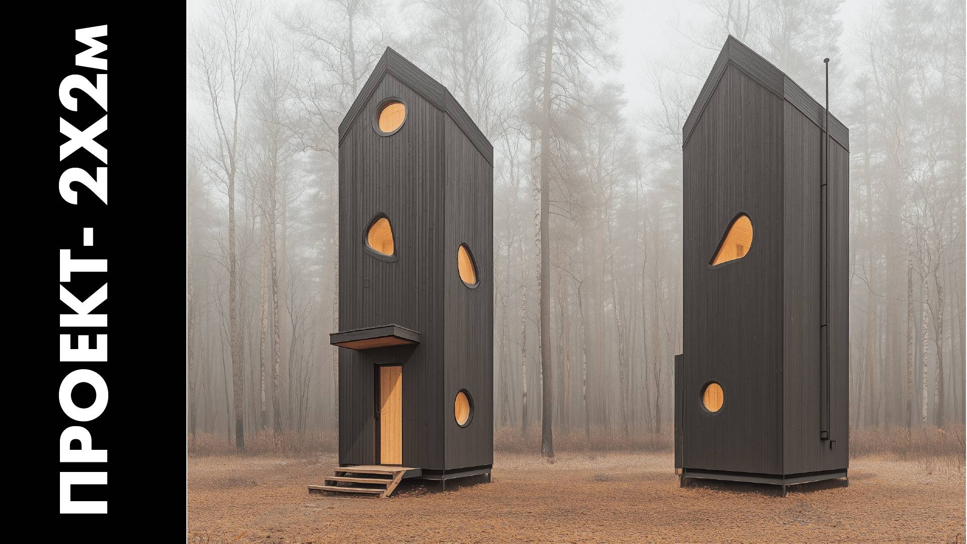 Дом 2 на 2 метра. Проект-шутка. смотреть онлайн