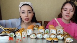 🍿 MUKBANG С АЛЬБИНОЙ 🌸 РАСКРЫЛА КАРТЫ 🤣 Asmr Ayka Emilly
