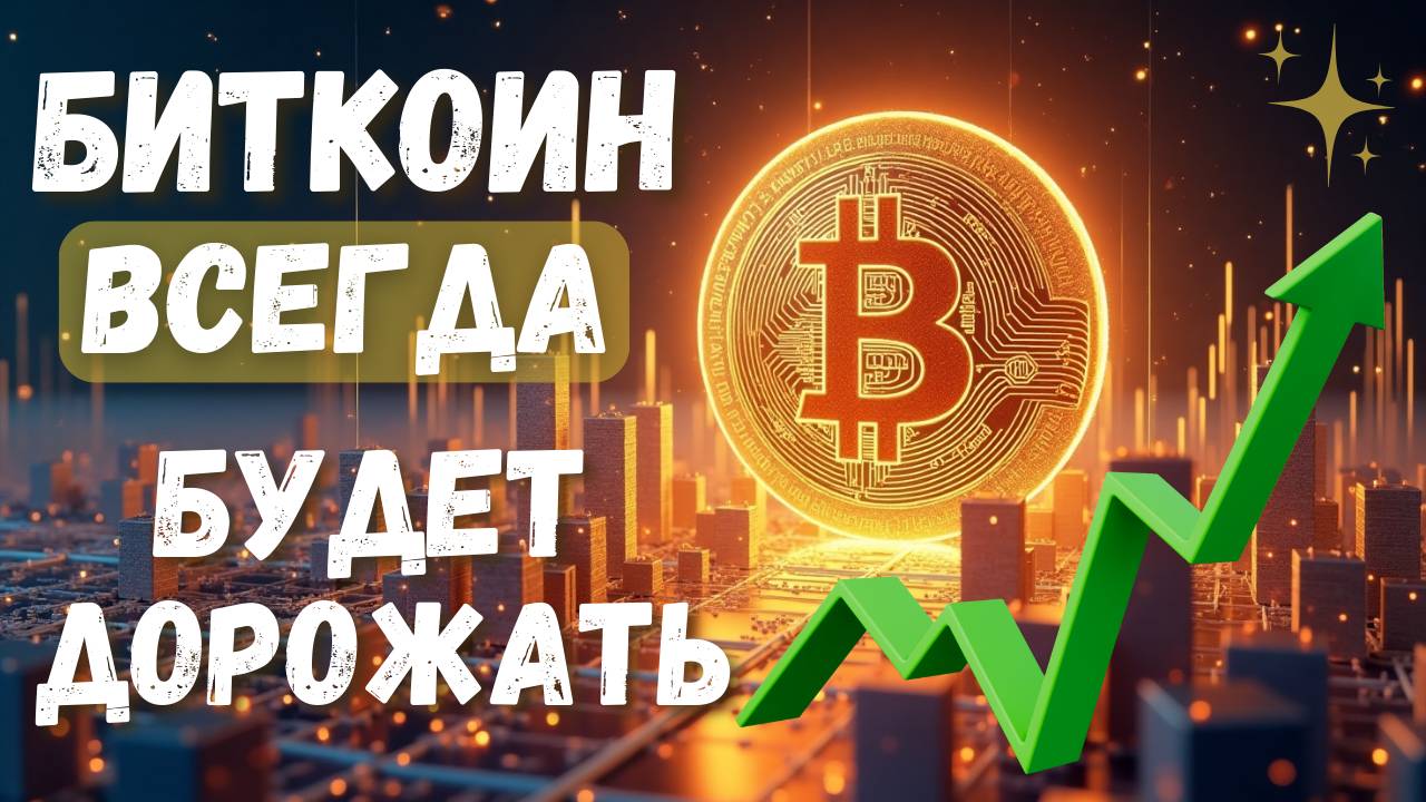 Биткойн на Пути к $1,000,000 и Будет Дорожать Дальше! Почему Это Лишь Начало? смотреть онлайн
