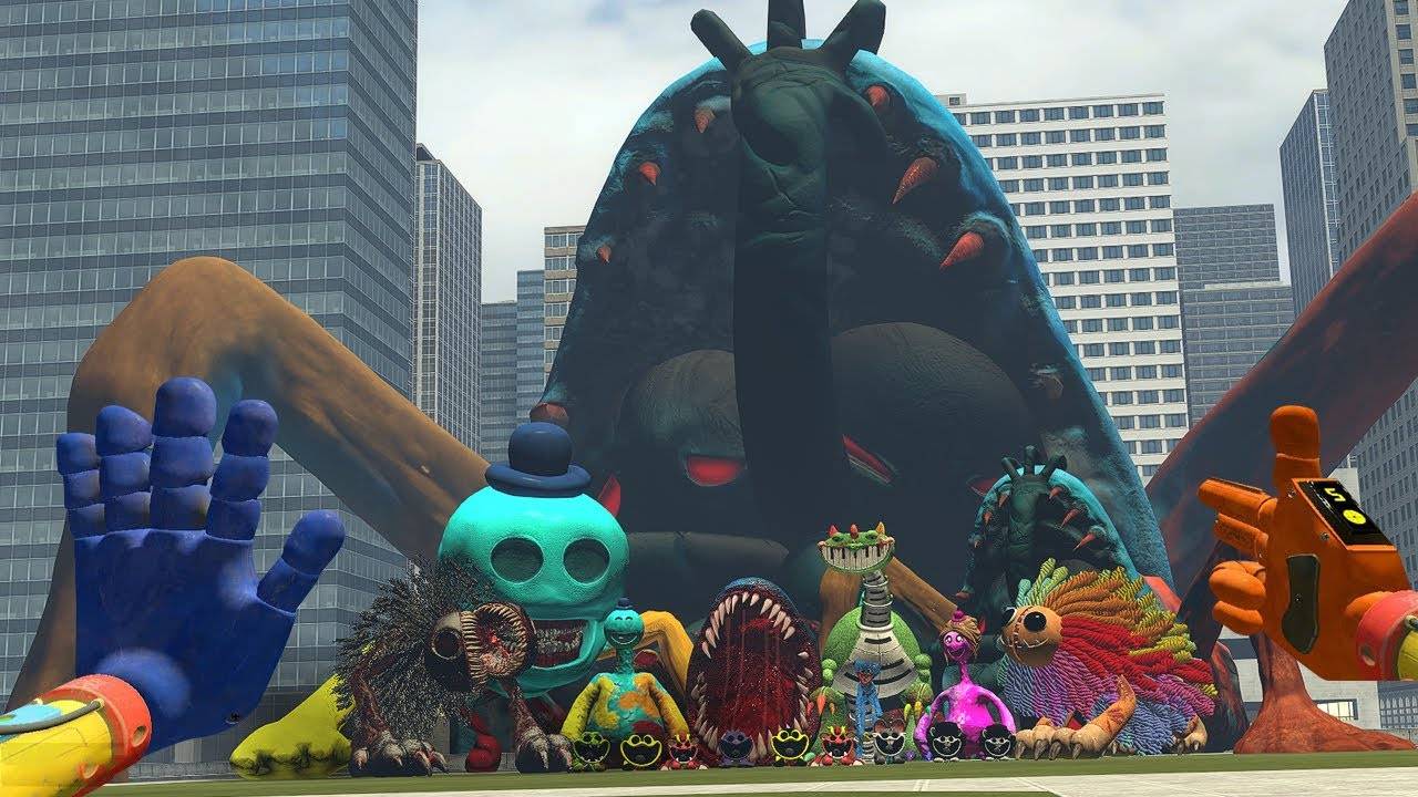 Выжить после всех монстров из поппи плейтайм 1, 2, 3 и 4 глав смотреть онлайн