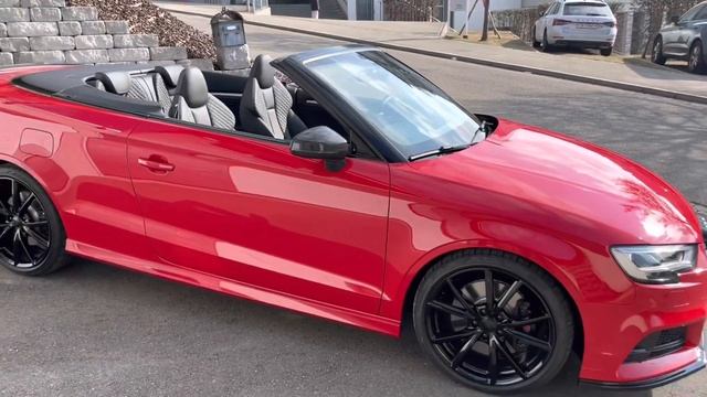 AUDI S3 CABRIO UNIKAT - RED