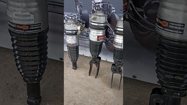 Volkswagen Touareg , ремонт пневмоподвески смотреть онлайн