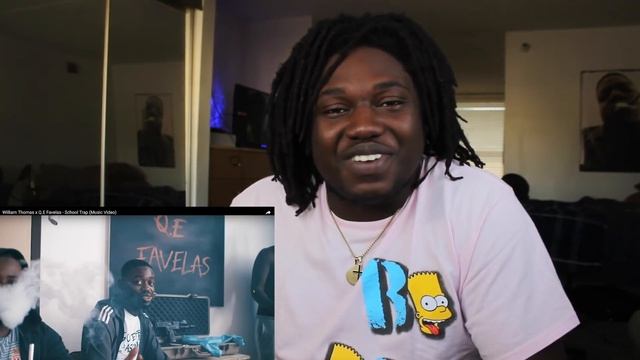 William Thomas x Q.E Favelas - School Trap (Music Video)| FRENCH RAP REACTION смотреть онлайн