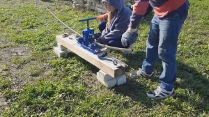 Что такое трубогиб и как им работать. Навес над дверью из металла. Инструмент для сгибания труб.