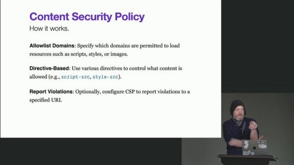 26. Content Security Policy Overview