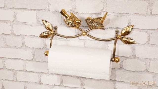 BOGACHO. Держатель для полотенец птичка Терра Ти Амо смотреть онлайн