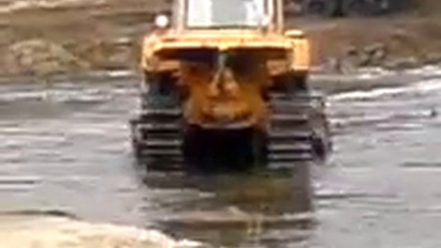 Краш тест бульдозе