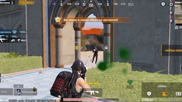 Pubg Mobile катка золотая Династия