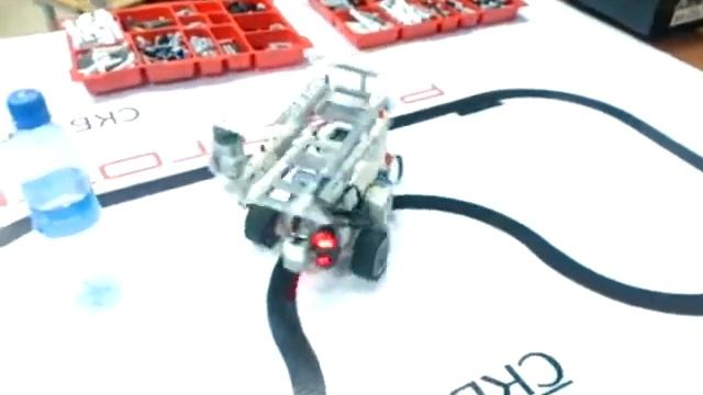 Lego Biatlon с одним датчиком цвета смотреть онлайн