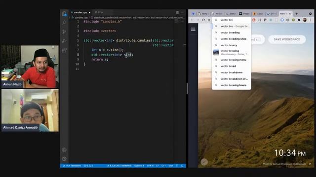 Trying Out IOI (International Olympiad In Informatics) 2021 Day 1 Problem With Dzuizz