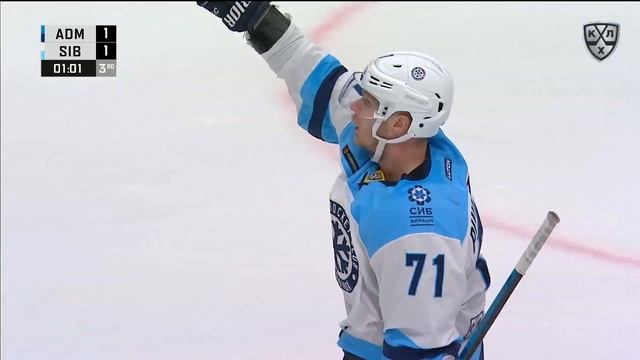 Puustinen wrists on to win the game for Sibir смотреть онлайн