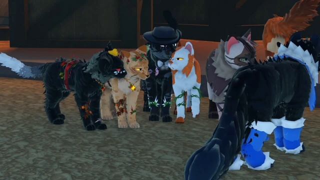 1 серия "Заражённый лес"! Коты воители роблокс! Warrior Cats Ultimate Edition Roblox смотреть онлайн