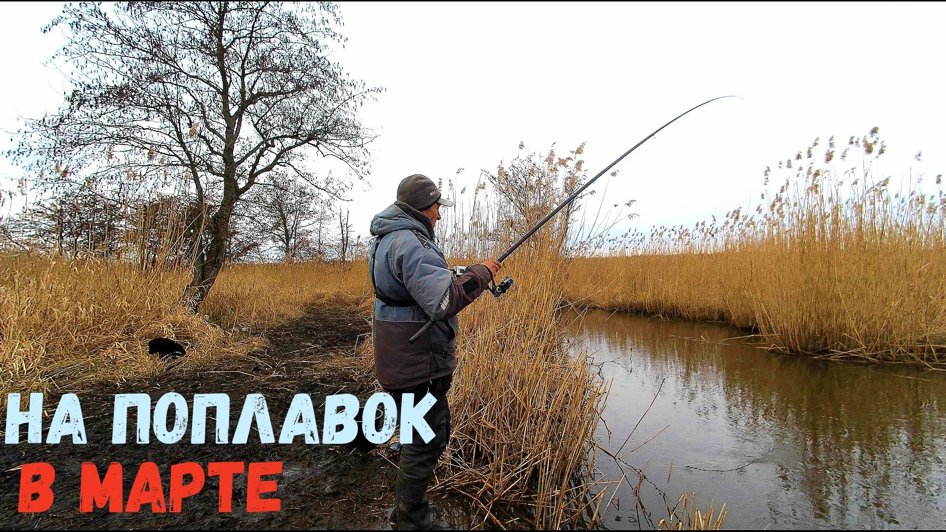 ПЕРВАЯ РЫБАЛКА НА ПОПЛАВОК В МАРТЕ. ВОТ ЭТО КЛЕВ ХОРОШЕЙ ПЛОТВЫ! смотреть онлайн