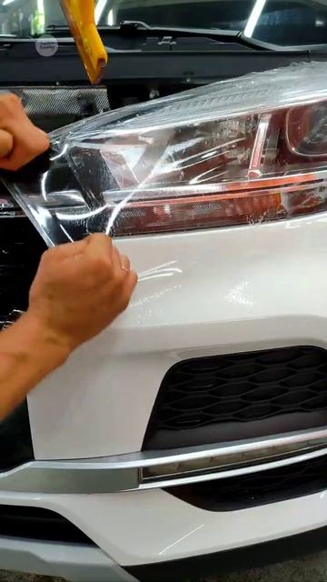 оклейка фар полиуретановой плёнкой смотреть онлайн