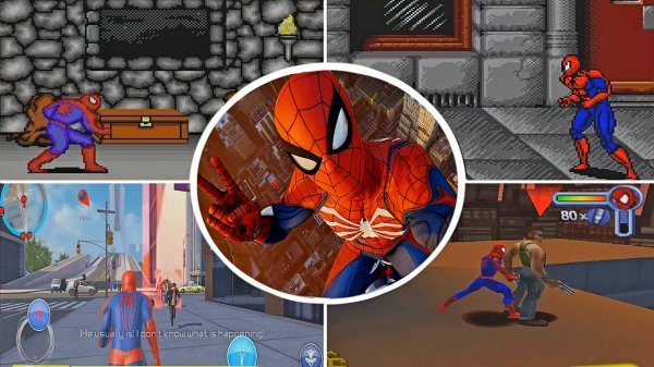 Эволюция игр Человек паук. Все игры про Человека паука с 1982 года!