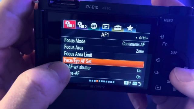 How to turn on the animal subject detection on Sony ZV-E10? смотреть онлайн