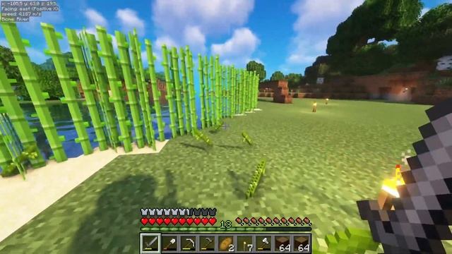 Building a BEAUTIFUL Starter House | Minecraft Chill Let's Play | #2 смотреть онлайн