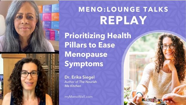 Dr Erika Siegel - Prioritizing Health Pillars to Ease Menopause Symptoms смотреть онлайн