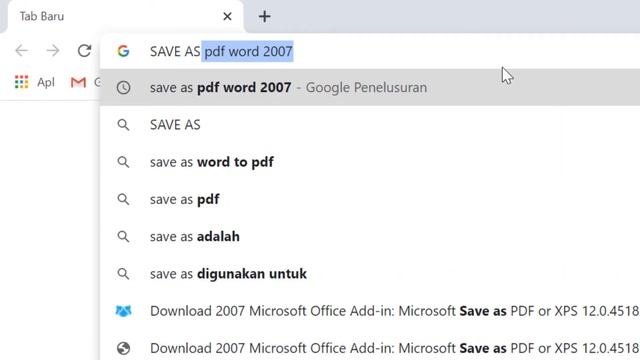 Mengatasi Masalah Tidak Bisa Save Pdf Menggunakan Office Word 2007 (Solved)