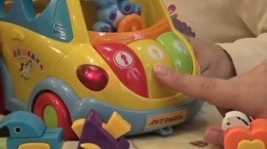 Машинка -сортер АВТОШКА. Музыкальная Машинка. Машинка для деток!