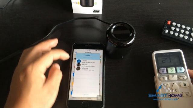 สมาร์ทโฮม.com รีวิวการใช้งาน RM mini ตั้งแต่ต้นจนใช้งานเปิดปิดแอร์ смотреть онлайн