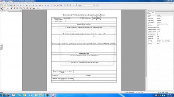 Foxit Editor Adding Text to a PDF