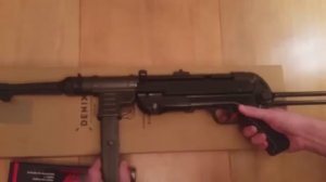 Автомат Шмайсер МП-40 Деникс, MP40 sub-machine gun, Germany 1940, Denix replica 1111