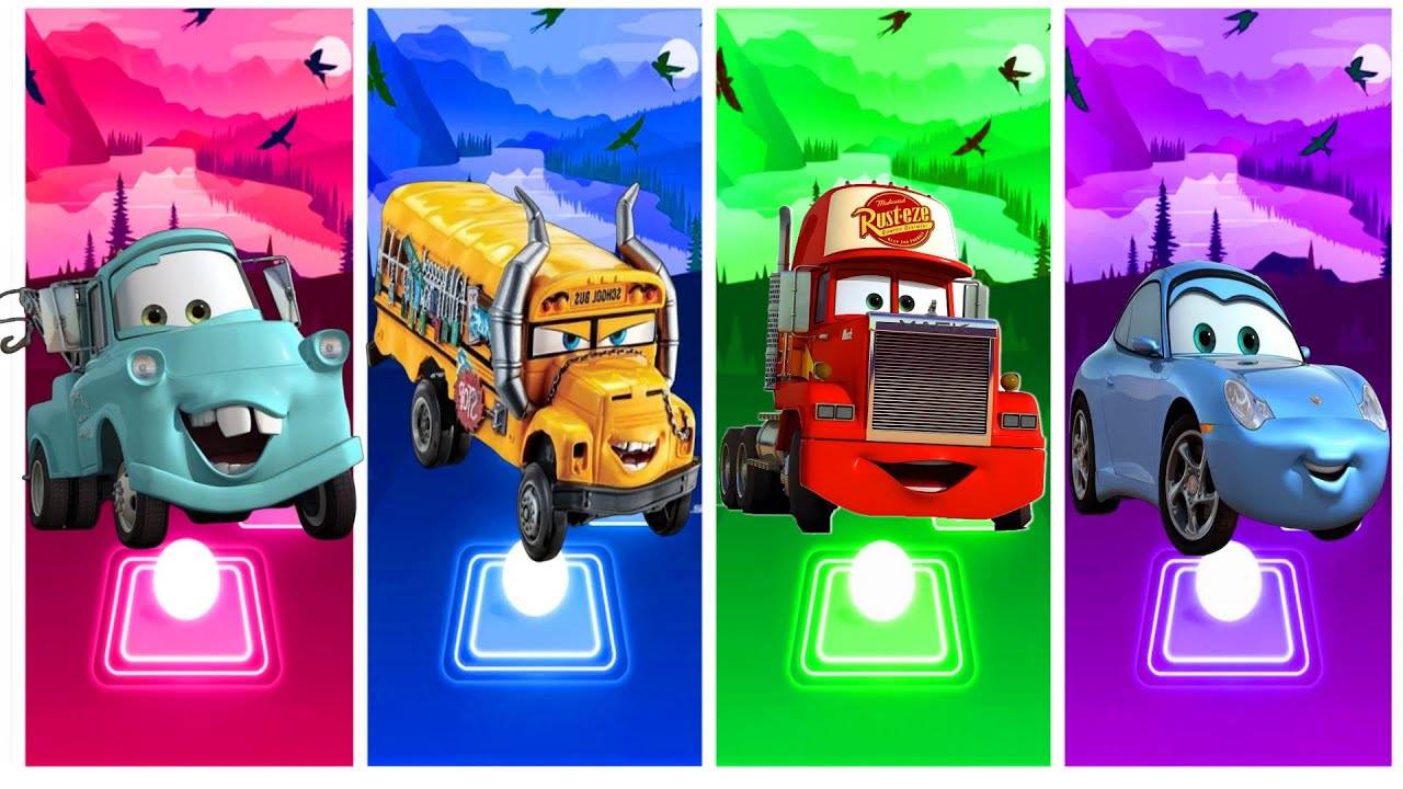 Мультики про музыкальные машинки. Злая Молния Маккуин. Мультики онлайн для малышей смотреть онлайн