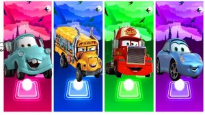 Мультики про музыкальные машинки. Злая Молния Маккуин. Мультики онлайн для малышей