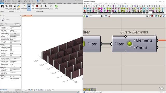 Finding Intersecting Elements 💥 | Rhino Inside Revit смотреть онлайн