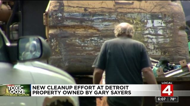 Owner of Madison Heights green ooze building finally starts cleaning up worrisome Detroit property смотреть онлайн