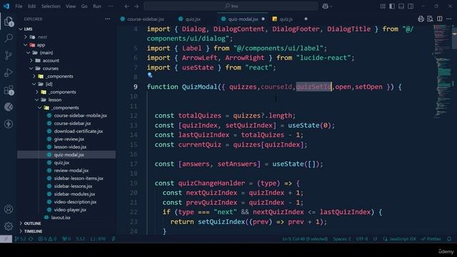 192 -Manage Quiz Submission for Course Part 6 смотреть онлайн